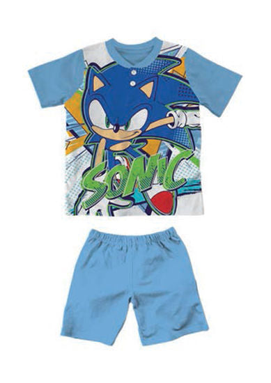 Sonic Pigiama corto da bambino in cotone SN40M4530