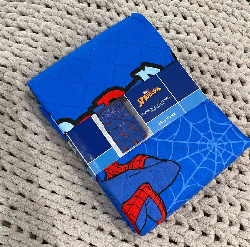 Trapuntino Letto Singolo Spiderman Disney Home