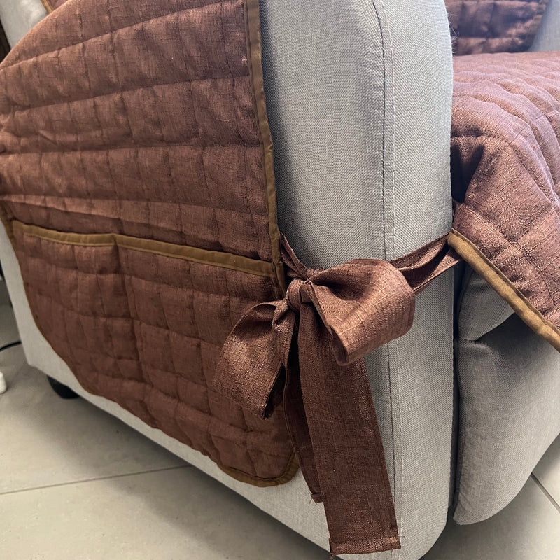 Marika Salvadivano Trapuntato con tasche - in vari colori e misure Spiga