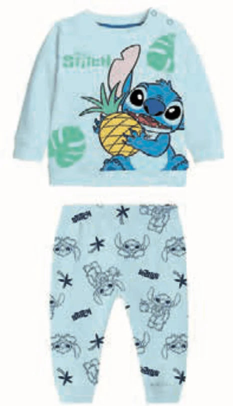 Stitch Pigiama cotone estivo Disney neonato baby DY32B2387