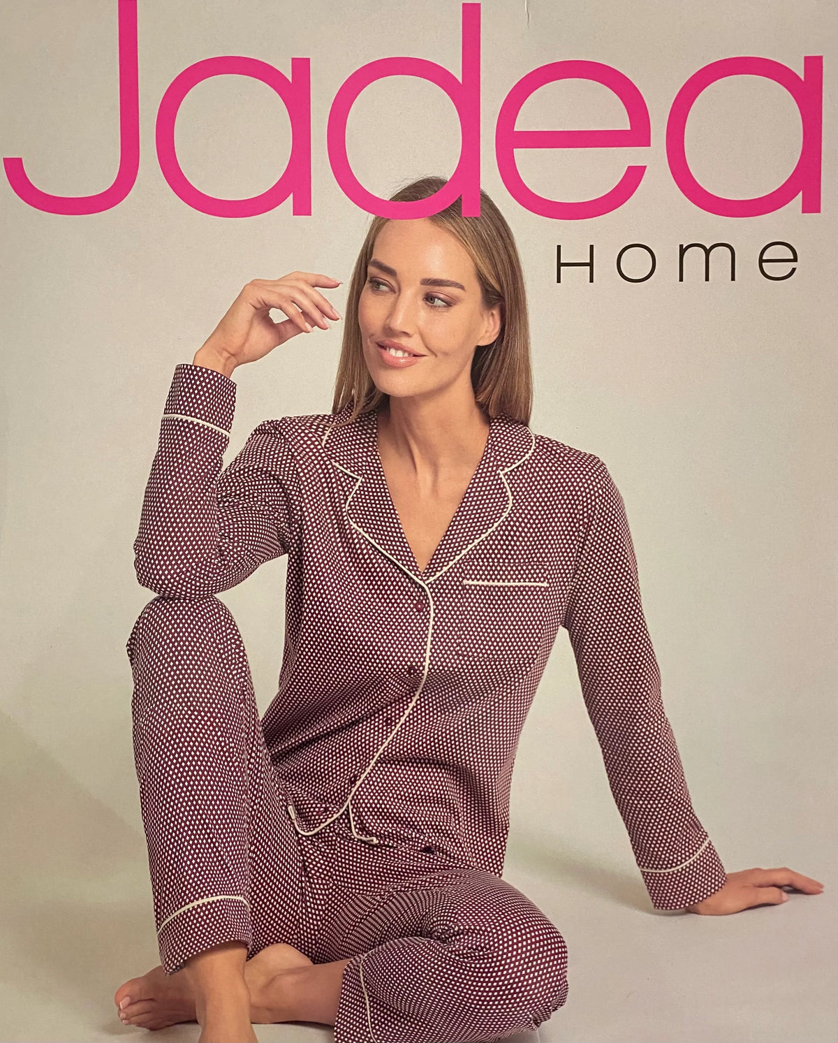 Jadea pigiama donna manica lunga bottoni 5290