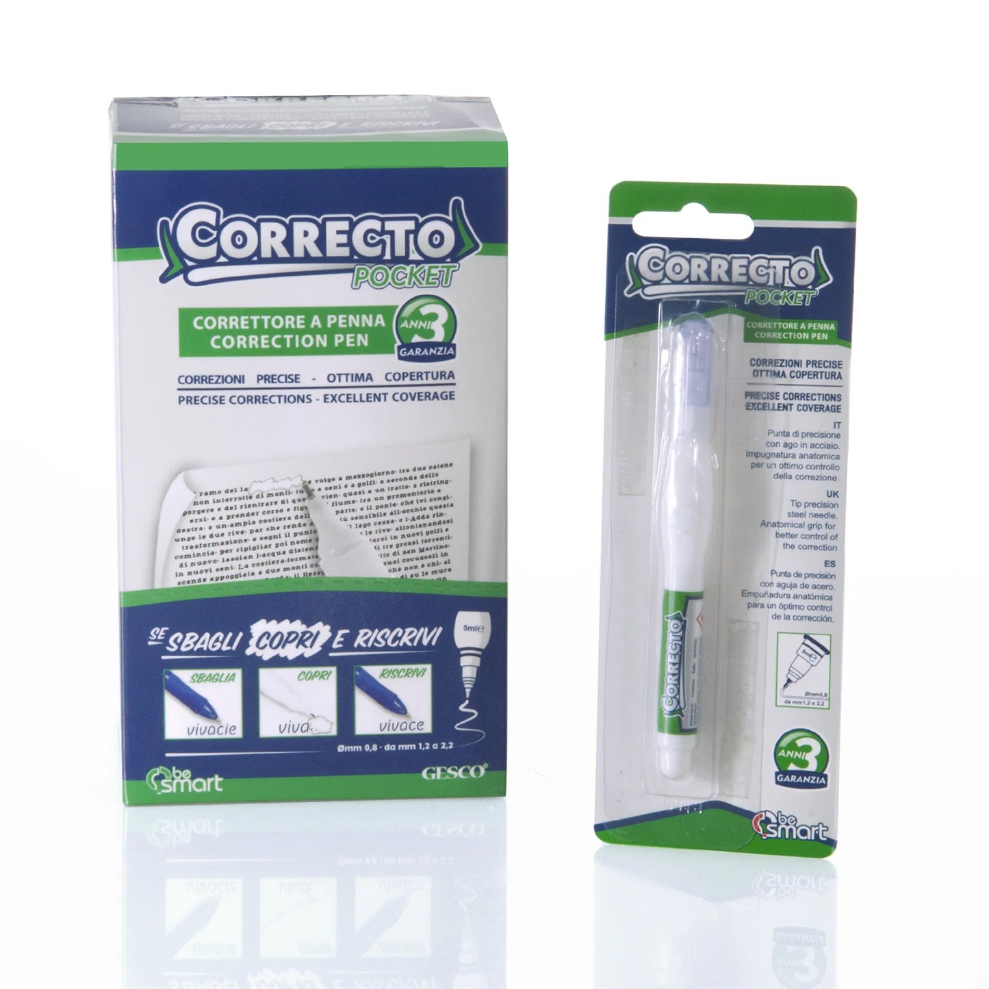 Correttore dry pen