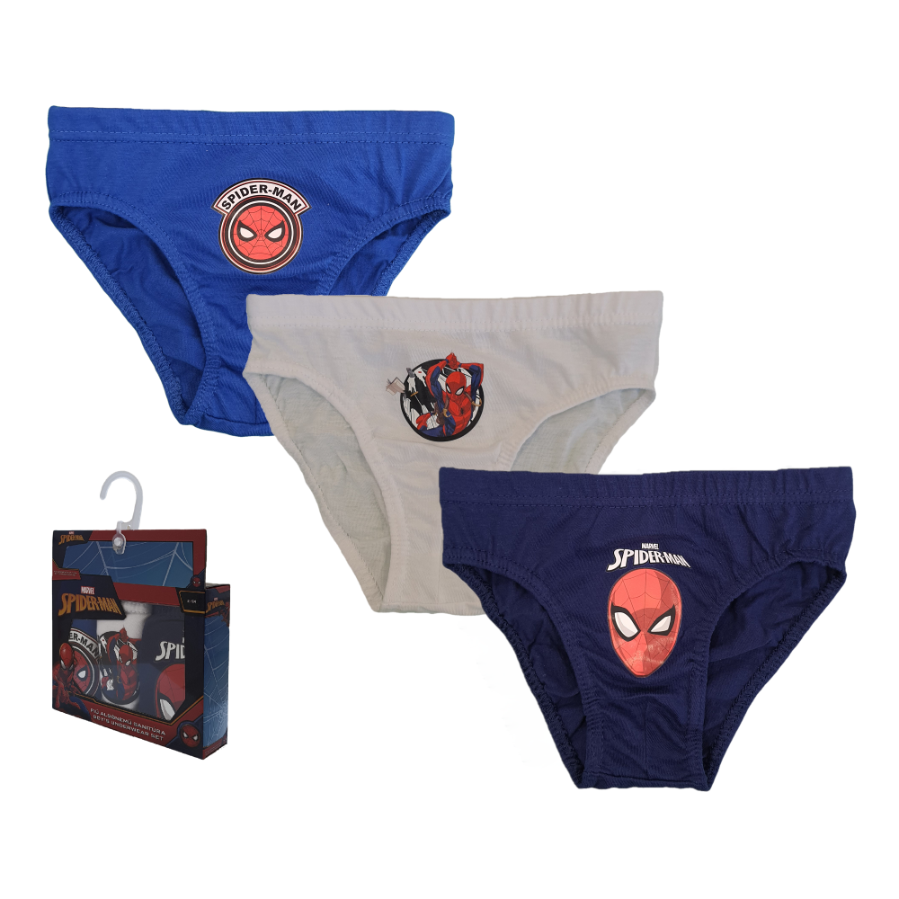 Confezione da 3 slip bimbi - Spiderman