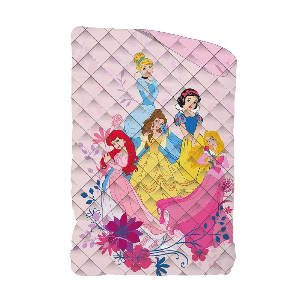 Trapunta Principesse Disney coperta piumone invernale 350 gsm letto singolo dp2