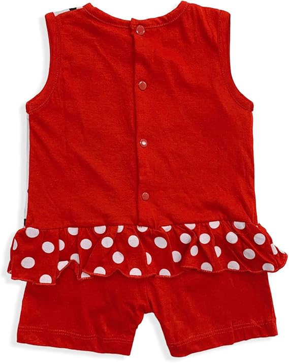 Tutina Disney Pagliaccetto neonata Minnie Mouse in cotone