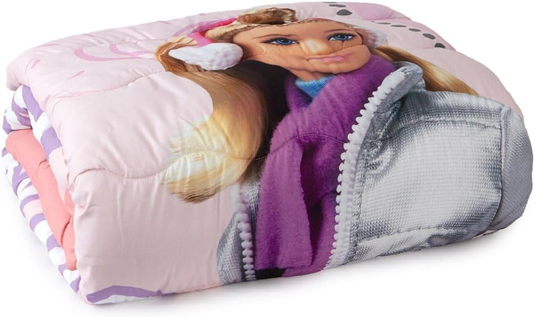 Piumone letto singolo una piazza Trapunta invernale Barbie originale