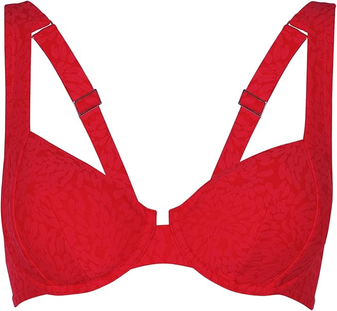 Lovable Parte Alta del Costume Reggiseno Balconcino con Ferretto Festival Jacquard L0EN1