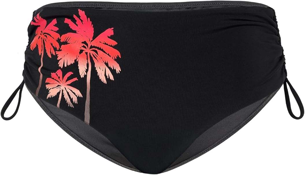 Lovable Parte Bassa del Costume Slip a Vita Alta con Coulisse in Microfibra Effetto Contenitivo L0DV0