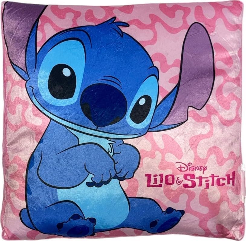 Cuscino Arredo Decorativo 40x40 Lilo & Stitch