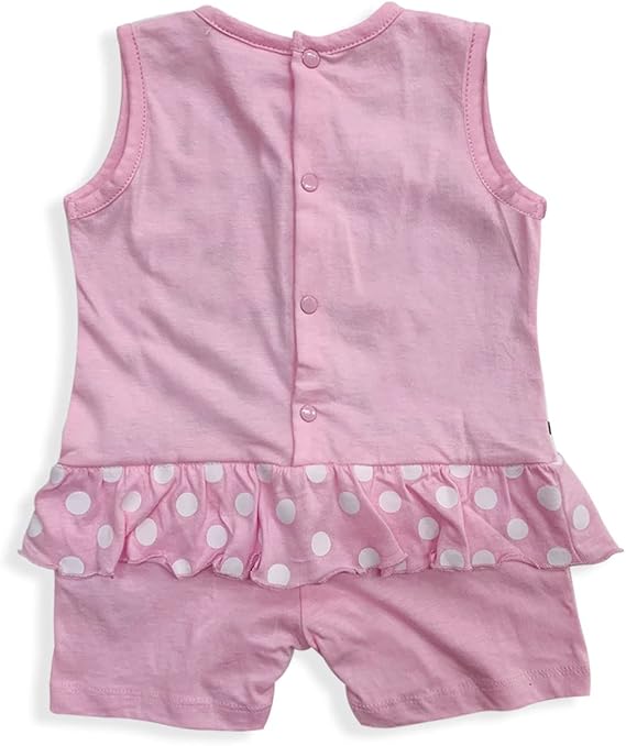 Tutina Disney Pagliaccetto neonata Minnie Mouse in cotone