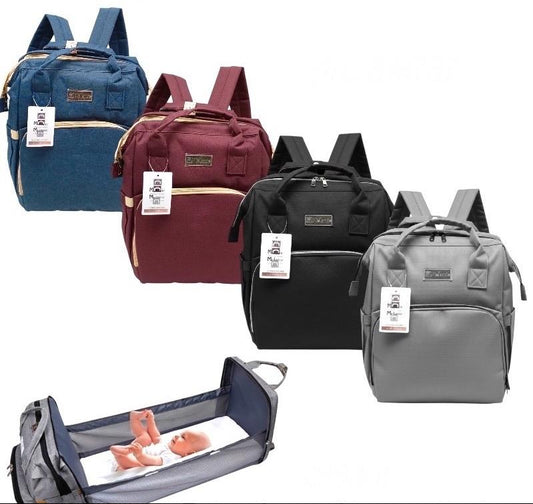 Zaino Lettino Baby Multifunzione con Lettino Integrato per Neonati Design Pratico e Comodo