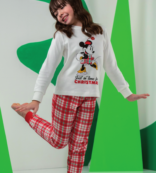 Pigiama Natale Minnie bambina DY50E7049