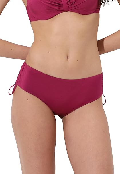 Lovable Parte Bassa del Costume Slip a Vita Alta con Coulisse Foderato e Finiture Invisibili L0D4P