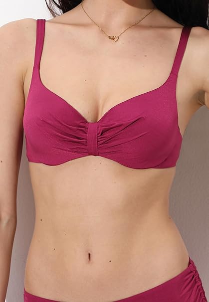 Lovable Costume Reggiseno con Ferretto e Coppa Invisible Printed Shiny Micro Donna L0D4K