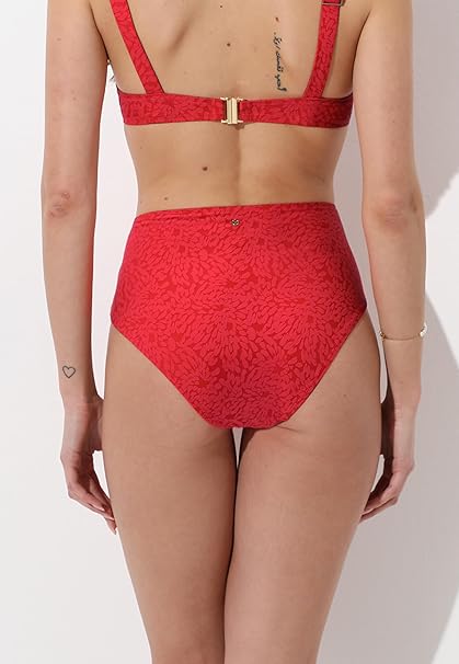 Lovable Parte Bassa del Costume Slip a Vita Alta Festival Jacquard L0EN3