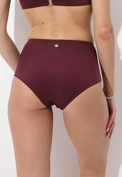 Lovable Costume Slip a Vita Alta in Microfibra Lucida Interamente Foderato L0DT9