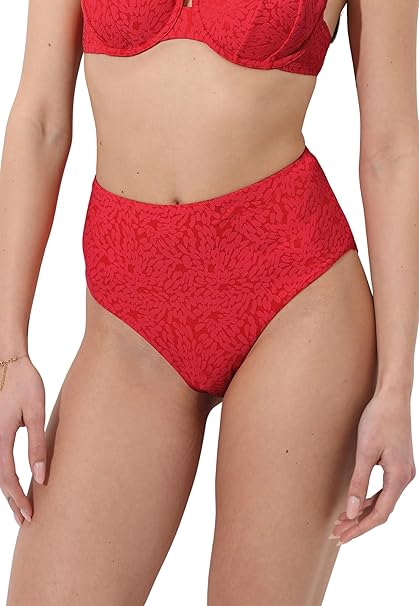 Lovable Parte Bassa del Costume Slip a Vita Alta Festival Jacquard L0EN3