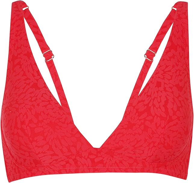 Lovable Parte Alta del Costume Reggiseno Triangolo Senza Ferretto Festival Jacquard L0EN2