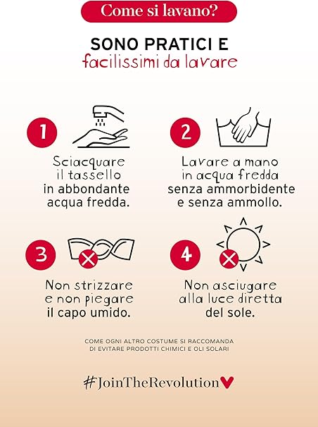 Lovable Costume Slip da Ciclo Assorbente, Lavabile e Riutilizzabile L0D5H