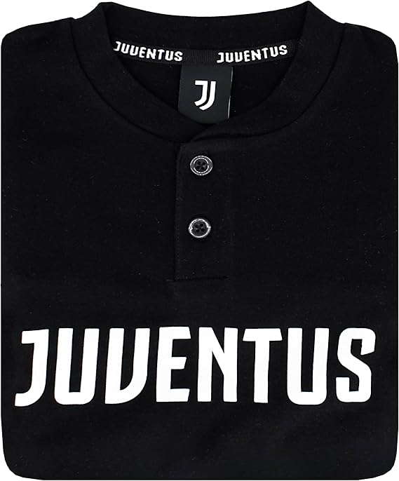 Pigiama Bambino Juventus 10-12-14-16 anni in Caldo Cotone Art. T20 1040