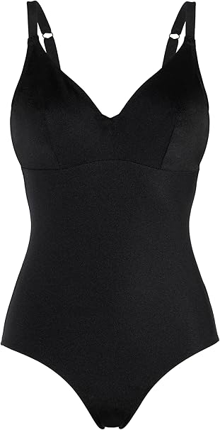 Lovable Costume da Bagno Intero | Ferretto Invisibile | Massimo Supporto | Microfibra Lucida | Expert Shiny Micro Donna L0EN6