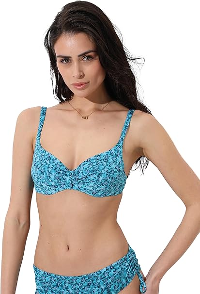Lovable Costume Reggiseno con Ferretto e Coppa Invisible Printed Shiny Micro Donna L0D4K