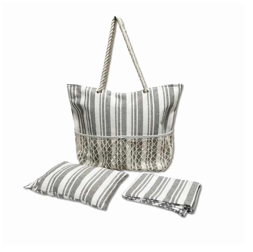 Set borsa mare con fouta e cuscino