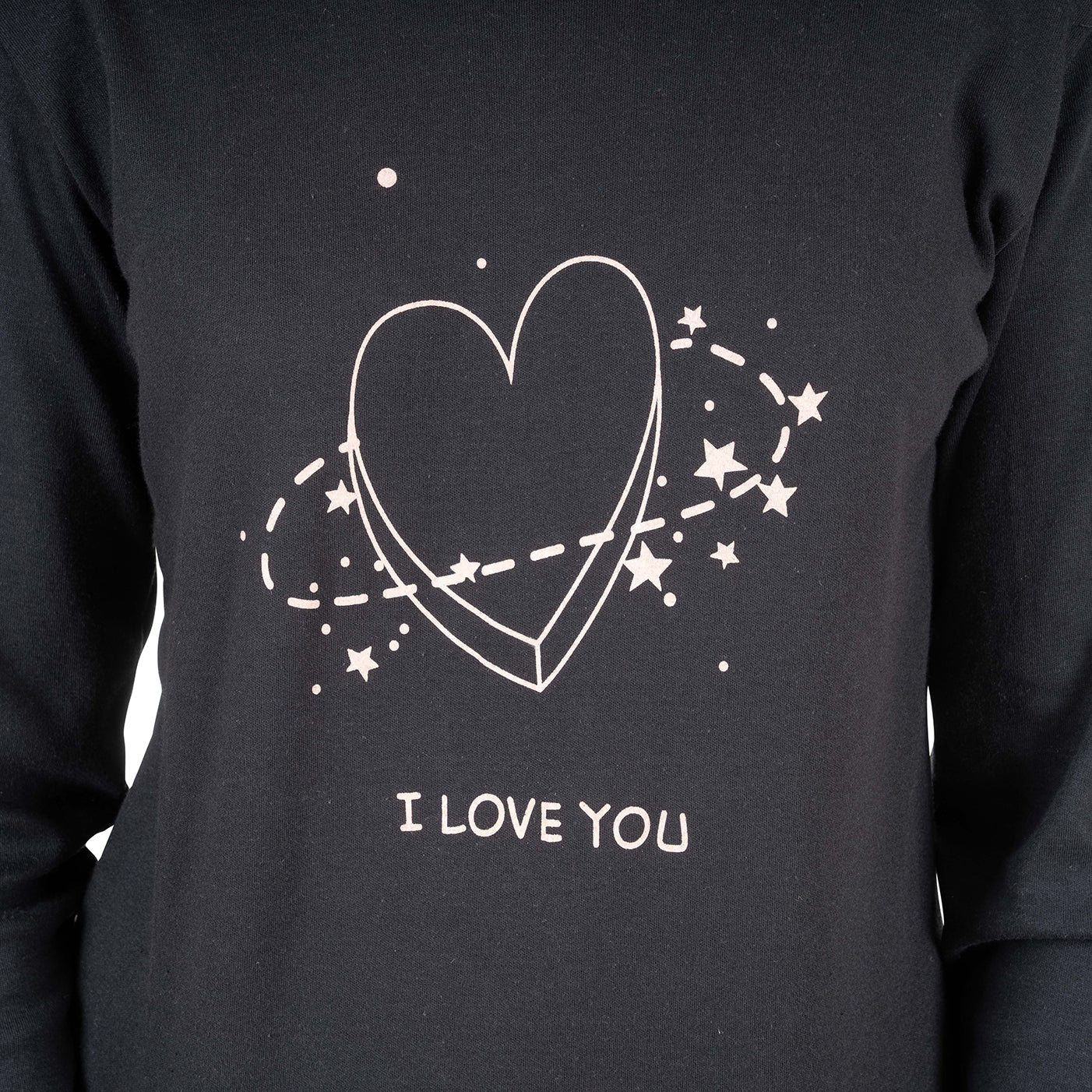 Pigiama donna caldo cotone Heart galaxy DCC-218