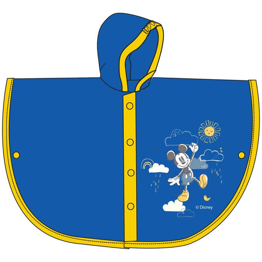 Disney Mantellina impermeabile Mickey Mouse con Cappuccio WX2002