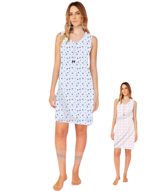 Irge Camicia da notte Calibrata Donna CDC227
