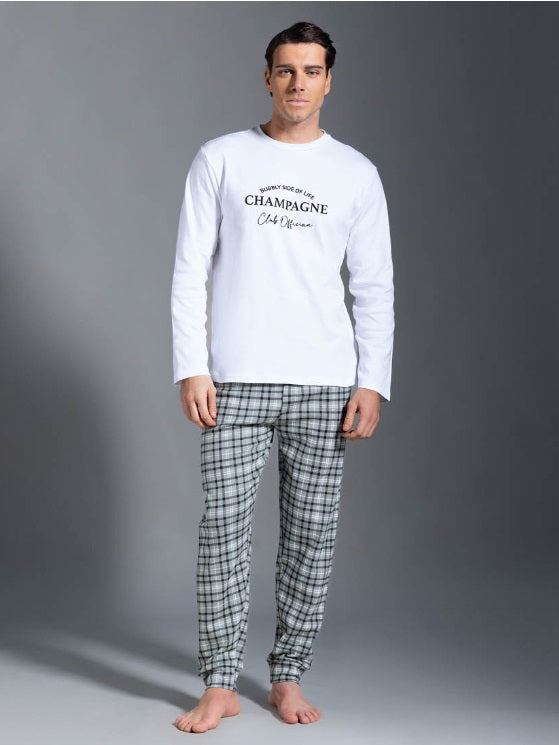 Pigiama Lungo Uomo 116399 Officina45