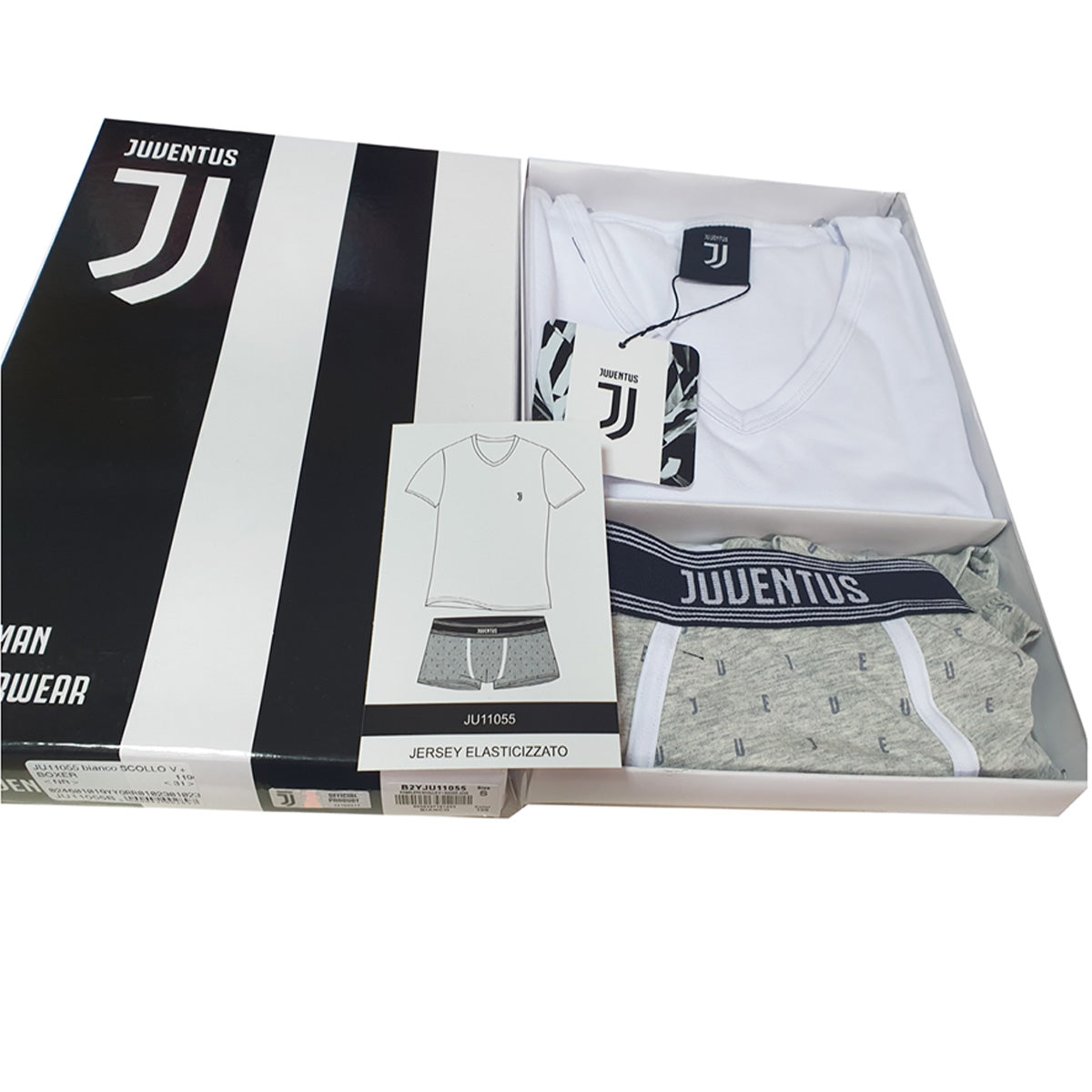 Completo Intimo Uomo con logo Juventus JU11055