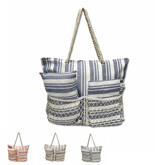 Set borsa mare con fouta e cuscino