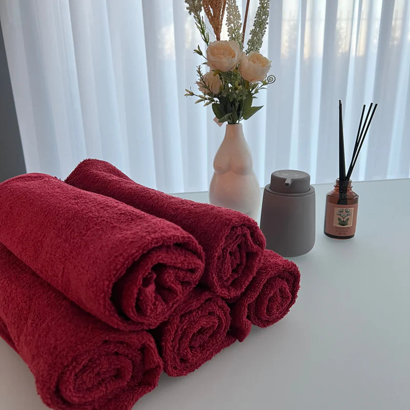 Spiga Set Asciugamani da 12 pezzi bagno con ospite in spugna 400 gsm