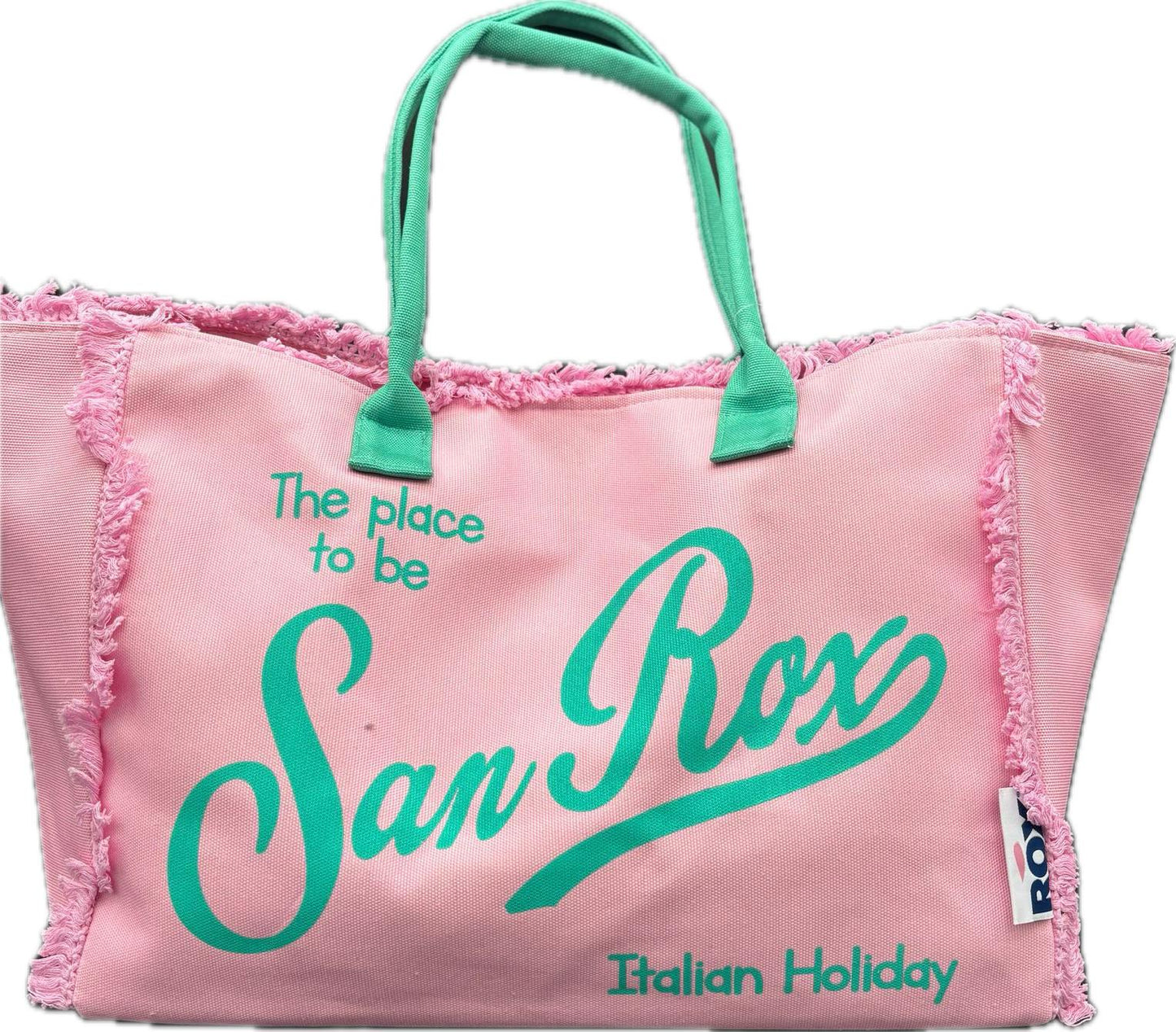 Borsa mare con frange