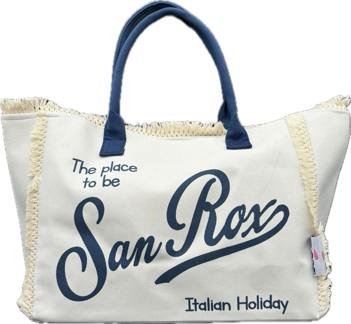 Borsa mare con frange