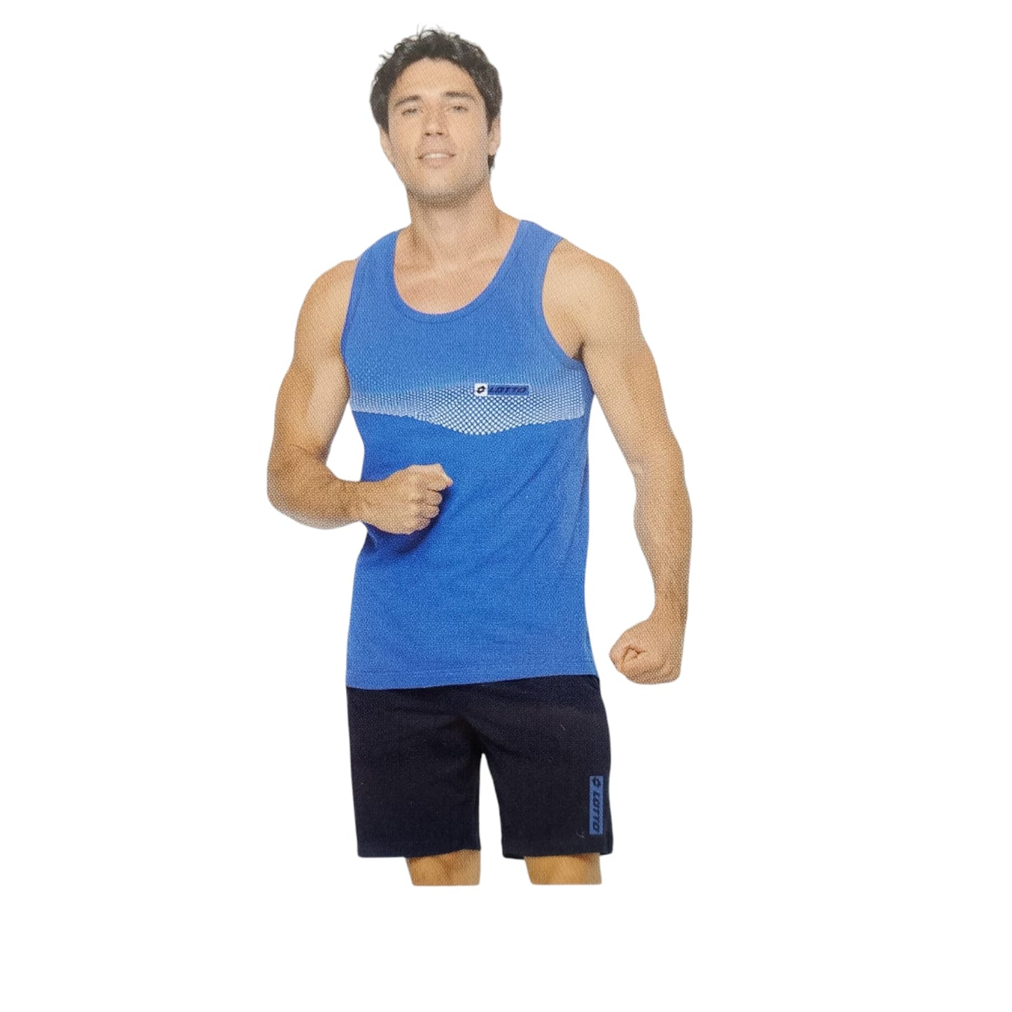 Lotto Pigiama Uomo estivo corto in cotone  LP1213