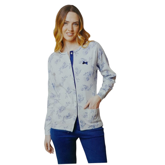 Irge Pigiama Donna Calibrato caldo cotone CDI234
