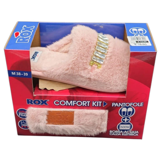 Pantofole Rox + Borsa acqua calda elettrica 6537549
