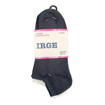 6 Paia Mini Calze Corta - IRGE 9711