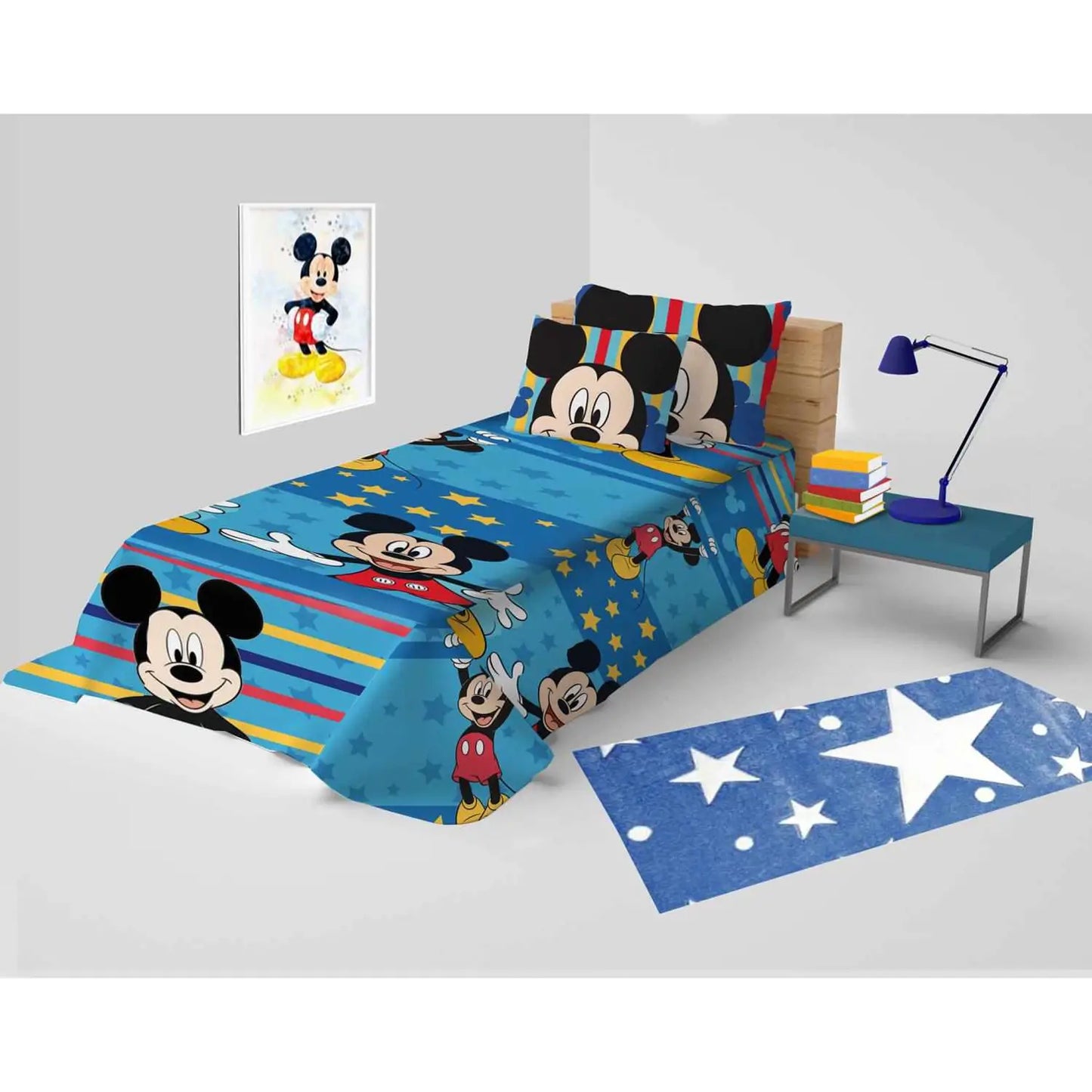 Copriletto per Letto Singolo -  Mickey Mouse