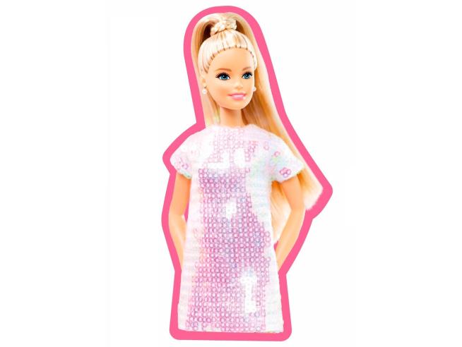 Cuscino Arredo Decorativo Disney Barbie 3D