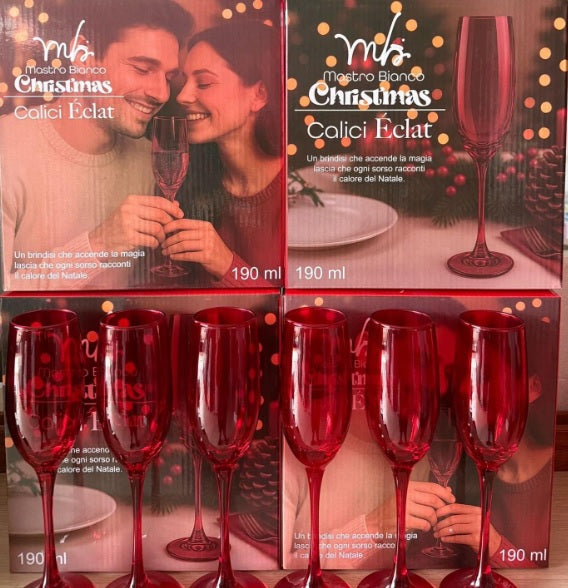 Calici Éclat Christmas da 190 ml Mastro Bianco