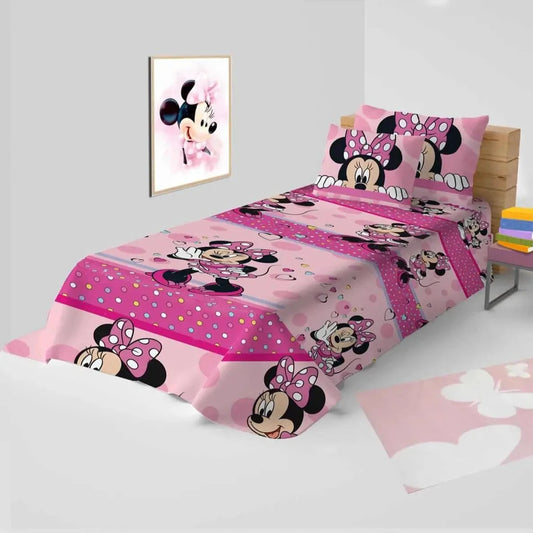 Copriletto Singolo Rotativo Minnie