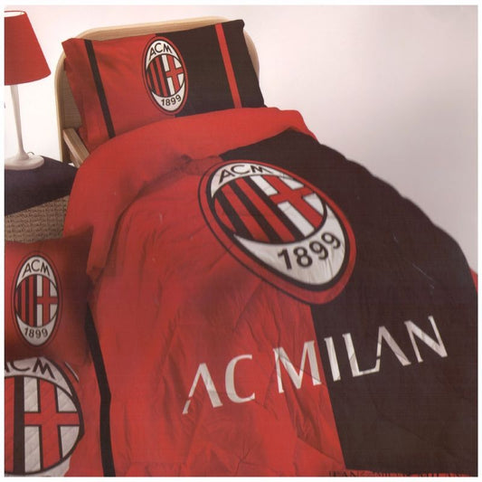 Copriletto trapuntato AC Milan originale letto1 piazza 170x260cm