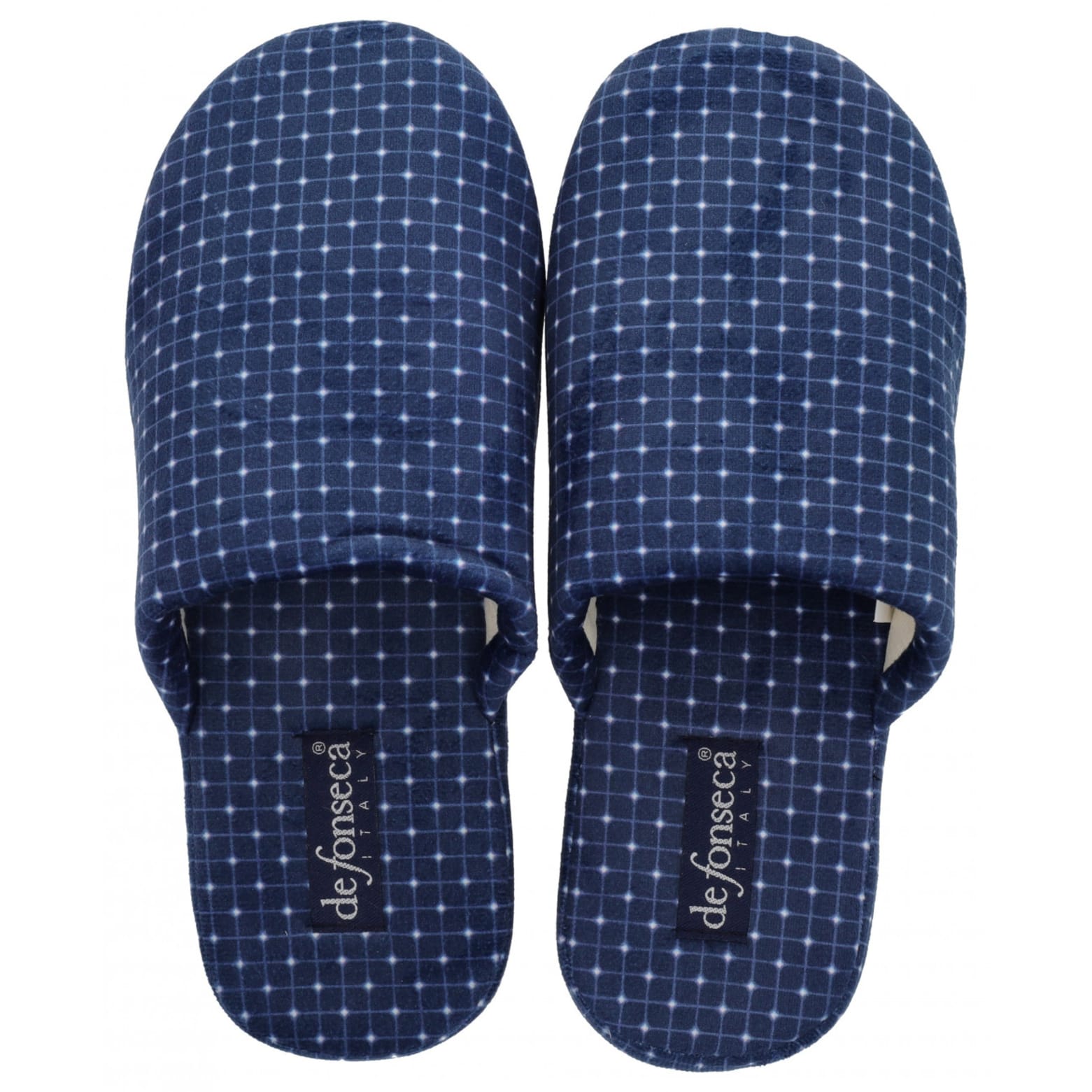 Pantofole Donna De Fonseca Mod. Roma Top P W25 – Jersey E Cotone, Suola Antiscivolo TPR