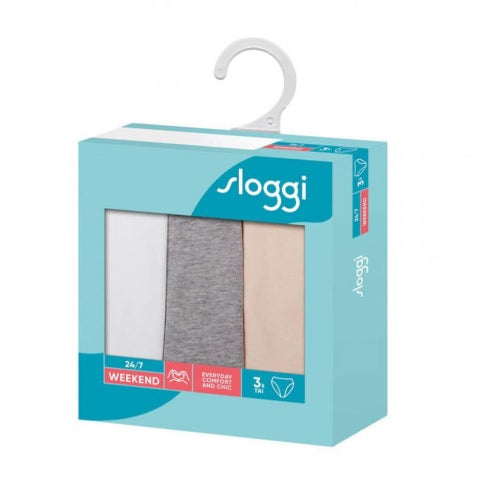 Sloggi Donna Hipster Pacco da 3 Slip M015/W5