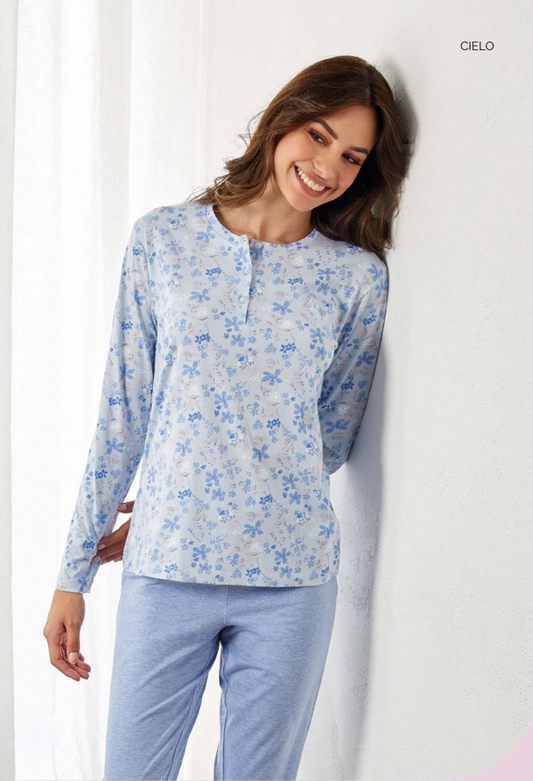 LELA REGULAR FIT SET - Pigiama - beige LELA REGULAR FIT SET - Pigiama - beige