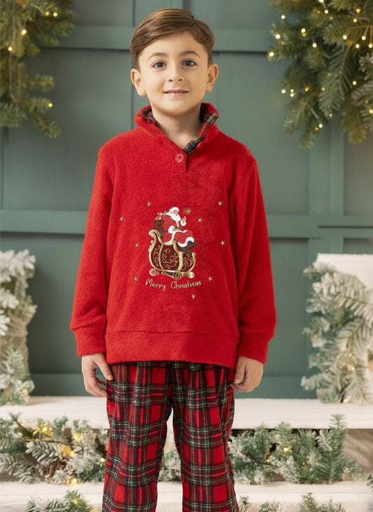 Irge Pigiama natalizio Bimbo XmasKC40