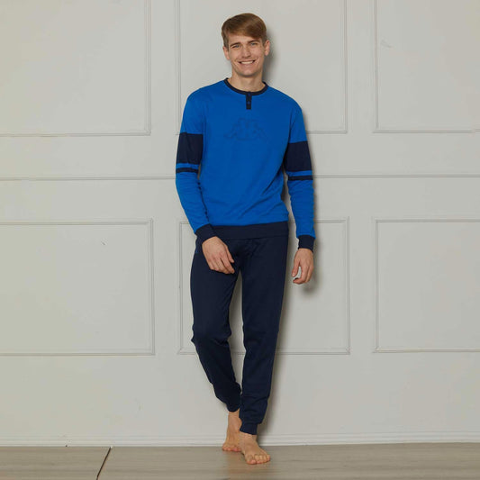 Kappa Pigiama uomo caldo cotone KMW25002